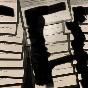 Pokemon TCG Online - 600+ code cards XY, SM, SWSH/ETBs/Promos